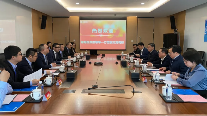 高明区区委书记杨永泰一行到ROYAL皇家88环境调研